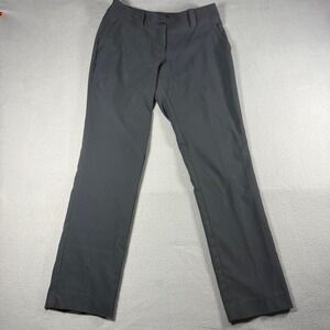 Nike Golf Womens Pants Size 10‎ Black Straight Leg Stretch Performance Trousers